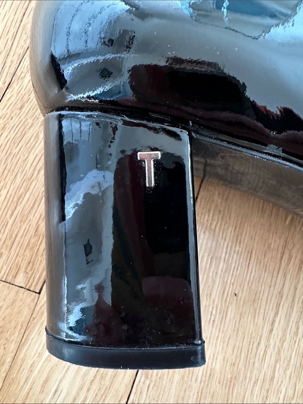 Ted Baker patent leather booties size 40 / 9 - Picture 5 of 13